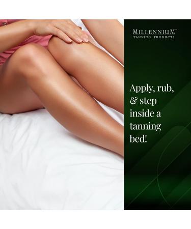 Millennium Tanning Black Chai Tanning Lotion 13.5 oz with Bronzers, Essential Oils & Extracts - Buy Online on GoSupps.com