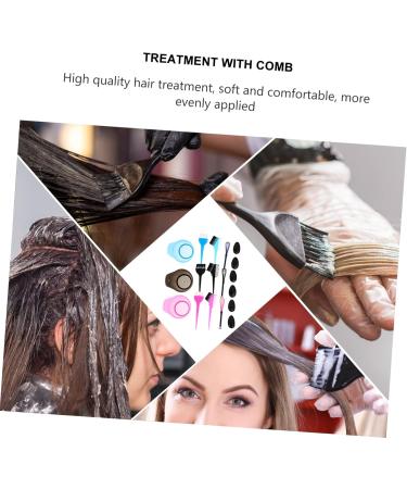 Angoily 3 Sets hair care tools hair dye bowl hair dye Dye bowl tool suite hair comb set Hair Coloring Bowl hair color brush hair coloring tools Fashion baking oil five piece set - Buy Online on GoSupps.com