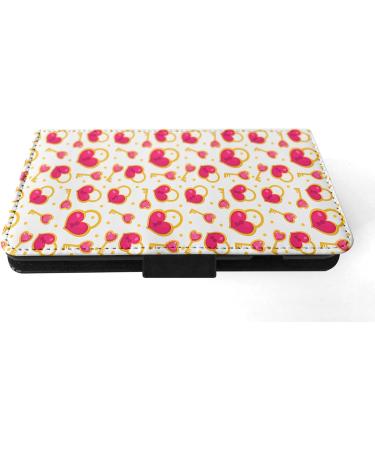 Apple iPhone 14 Plus Flip Case - Love Heart & Key Valentine's Pattern | International Shipping - Buy Online on GoSupps.com