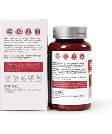 HiWell Berberine with Ceylon Cinnamon, Support Blood Sugar, Cholesterol Health & Immune*, Gluten-Free, Non-GMO & Vegan Berberine Supplement, 60 Capsules - Buy Online on GoSupps.com