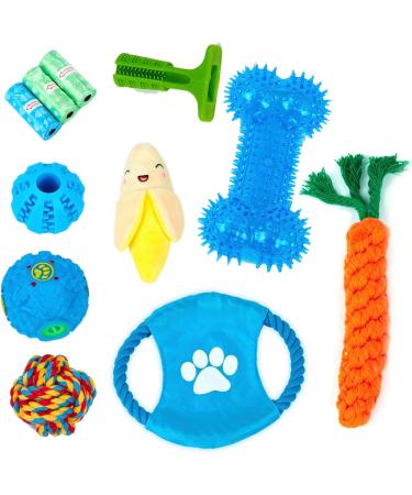 ZENO Dog Toys | Rope Chew Toys for Dogs | Strong Rope Ball & Tug for Teething & Training | Puppy Teething Toys | 100% Natural Cotton | Great for Small Medium & Large Puppies & Adults (18 Pack) - Buy Online on GoSupps.com
