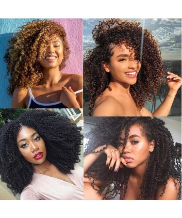 SEGO 6 Afro-Kinky Mambo Hair Bundles Extensions | Darks Black 1 Bundle | 60g Closure Crochet Weaving - Buy Online on GoSupps.com