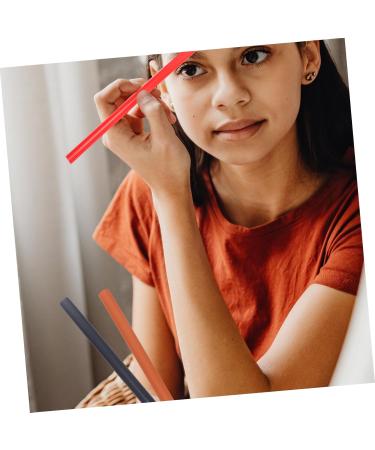 TOVINANNA 6pcs Eyebrow Pencil Lip Liner Set Eyebrow Positioning Pen Make up Wooden Miss Hairdressing Pen - Buy Online on GoSupps.com