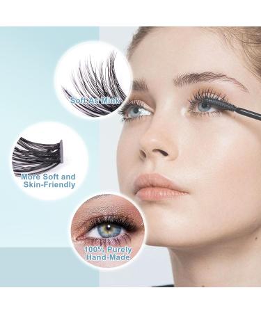 D Curl Wispy Eyelash Clusters 72 Pcs 10-16mm 0.07D DIY Lash Extensions | Lash Clusters Extensions - Buy Online on GoSupps.com