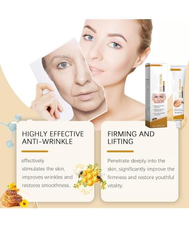 XWGX6921 2 pieces bee venom antiwrinkle cream 20 g bee cream for tight skin gentle hydration hydrates and brightens the skin antiwrinkle moisturizer for face and neck - Buy Online on GoSupps.com