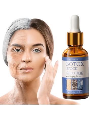Botox Stock Solution Facial Serum Botox Serum For Face Deep Wrinkles Collagen Essence For Face Anti Aging Vitamin C Facial Serum
