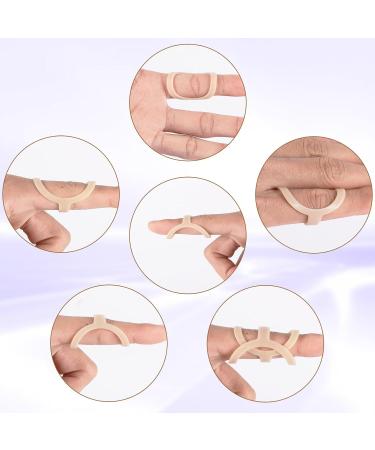 20pcs Oval Finger Splints Kit - Support Brace for Trigger Finger - 10 Sizes - Thumb, Middle, Ring, Index, Pinky - Includes Soft Sleeves - Assorted Colors - Buy Online on GoSupps.com