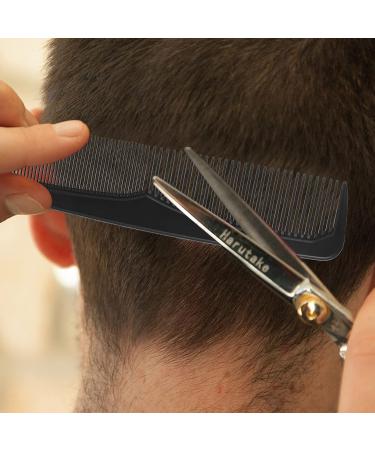 Pop Full 4-Piece Hair Comb Set | Antistatic Barber Tooth Combs for Men & Women - Fine & Wide Styling Comb - Buy Online on GoSupps.com