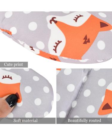 ZYFC Baby Travel Pillow - Infant Car Seat Head & Neck Support | Cute Cartoon Headrest for Pushchair, Stroller, Plane | Soft Newborn Sleeping Cushion - Buy Online on GoSupps.com