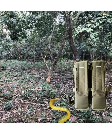 Adjustable Snake Gaiters for Men & Women | Durable Snake Bite Protection Chaps | Lightweight Snake Proof Boots Gaiters in Army Green | Ideal for Hunting, Hiking & Survival - Buy Online on GoSupps.com