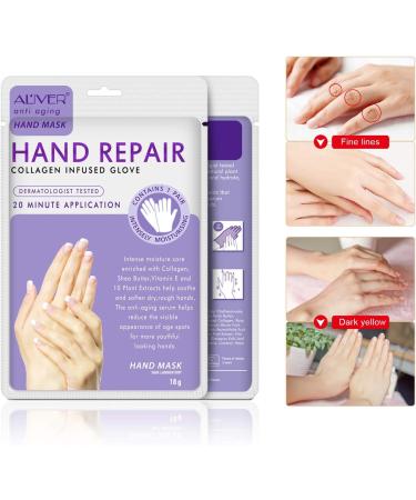 5 Pairs Hands Moisturizing Gloves Hand Skin Repair Renew Mask Cracked Hands Intense Skin Nutrition Hand Cream Mask - Buy Online on GoSupps.com