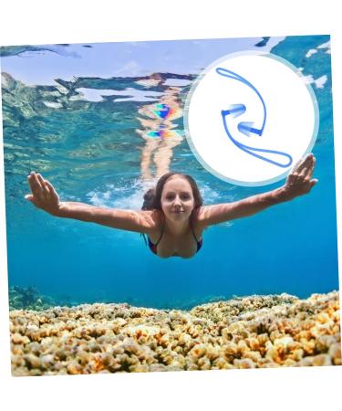 Hemoton 4 Pairs Waterproof Earplugs for Kids & Adults - Underwater Earplugs with Hanging Rope Earbuds for Diving Swimming & More - Buy Online on GoSupps.com