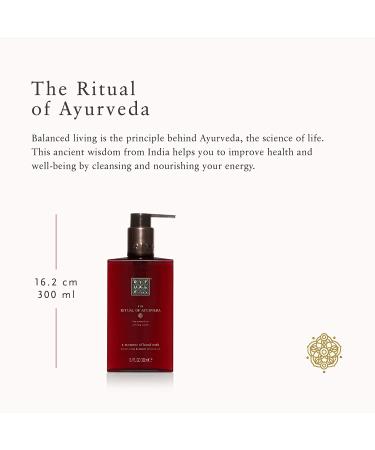 RITUALS Ayurveda Hand Wash - Nourishing Hand Soap with Almond Oil & Indian Rose - 10.1 Fl Oz - Buy Online on GoSupps.com