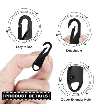 20-Piece Two-Colored Metal Zippers for Repair - Ideal for Coats Suitcases Jeans & Bags - Buy Online on GoSupps.com