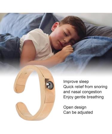 Buy Large Open Snoring Ring - Electroplating Massage Ring for Better Sleep & Breathing - International Shipping Available - Buy Online on GoSupps.com