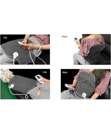 Best Adjustable Heating Belt for Targeted Relief | Deep Penetration | Easy to Clean | EU Plug 220-240V - Dark Gray - Buy Online on GoSupps.com
