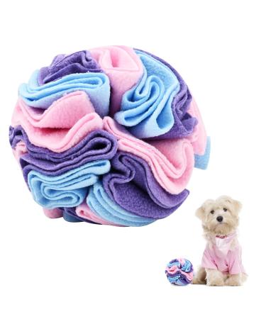 Sniffed ball for dogs sniffing car sniffing toys interactive dog toys intelligence toys washable feed mat smell training stress relief for small medium-sized dogs pet 15cm colourful-3-15cm