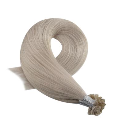 Moresoo Bonding Extensions Real Hair U Tip #60A - Blond Remy Keratin Hot Fusion Extensions 50g 55cm - Buy Online on GoSupps.com