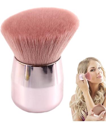 Mushroom Head Makeup Brush - Mushroom Shape Face Makeup Brush Dust Cleaner Brush Short Powder Brush Face Blush for Foundation Blush Bronzer Concealer Bittu - Buy Online on GoSupps.com