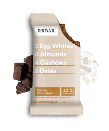 Buy RXBAR Coconut Chocolate Protein Bars (5 Count) - 12g Protein Gluten-Free Snacks 9.1oz Box - International Shipping Available - Buy Online on GoSupps.com