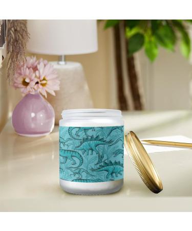 Buy Vanilla Candles for Home | Aromatherapy Jar Candles 7oz | Long Lasting Scented Gift Set for Women | Perfect Birthday Gift T-Rex Dinosaur - Buy Online on GoSupps.com