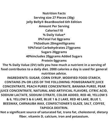 Jelly Belly Fiery Five & Bean Boozled Jelly Beans Pack 54g - Holidays & Christmas Candy - Vegan Candy Dairy Free Snacks Gluten Free Peanut-Free Candy Treat for Kids & Families Sweet Snack Alternative Kosher Candy - Buy Online on GoSupps.com