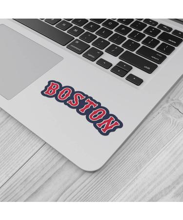 Boston Red Sox 2009 Wordmark Logo Bumper Sticker Decal - 6'' X 2 - Buy Online on GoSupps.com