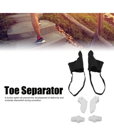 Bunion Corrector Hallux Valgus Corrector - Soft Elastic Toe Separator for Foot, Reusable Toe Hallux Valgus Corrector (L) - Buy Online on GoSupps.com