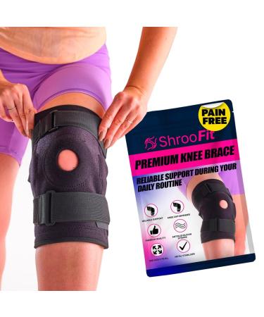 Knee Brace for Knee Pain Relief - Support for Men and Women - Patellar Stabilizing Knee Brace - Perfect for Running and Arthritis Pain