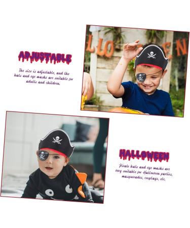 FOMIYES 12 Sets Pirate Hair Blindfold Pirate Costume Cosplay Costumes Halloween Pirate Cosplay Kit Pirate Skull Eye Patch Party Headgear Party Supplies Performance Supplies Plastic - Buy Online on GoSupps.com