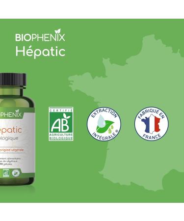 Bioph nix Organic hepatic 90 capsules - 100% natural organic vegetable based food supplement - Promotes liver functions - Buy Online on GoSupps.com