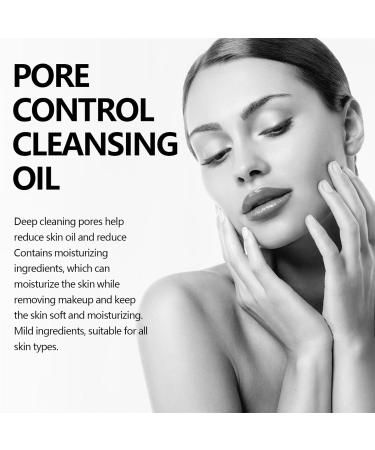 Heartleaf Pore Control Cleansing Oil Oil Cleanser Korean Daily Makeup Blackheads Removal Lightweight Korean Skincare Cleanser Facial Cleanser Oil for All Skin Types (100ml) - Buy Online on GoSupps.com