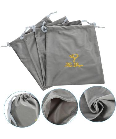 Didiseaon 4pcs Hair Dryer Storage Bag Hair Dryers Drawstring Storage Bag Travel Organizer Universal - Buy Online on GoSupps.com