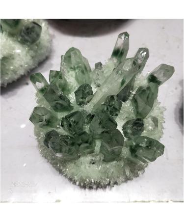 Natural Stones Crystal Cluster Minerals Green Geode Home Decoration Gemstone Specimen PEIQIYIN Reiki Crystal Stone (Color : Yellow Size : 400-500g) 400-500g Yellow - Buy Online on GoSupps.com