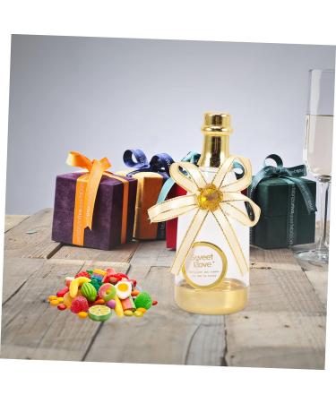 HOMSFOU 24 Pcs Clear Plastic Container Plastic Containers Candy Container Mini Containers Wedding Favour Clear Boxes Gift Boxes Small Candy Boxes Bride Bottle Red White Blue - Buy Online on GoSupps.com