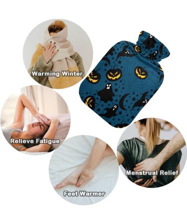 Buy Naanle Halloween Pumpkin Spirit Heat Bottle - 1L Hot Water Bottle for Pain Relief & Warmth | Ideal for Bed & Hand/Foot Therapy | International Shipping Available - Buy Online on GoSupps.com
