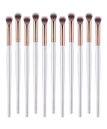 Sibba 10 PCS Lash Brush Cleansing Shampoo Eyelash Extensions Wash Lashes Bath Supplies Soap Cleanser Spoolies Roll Eye Mascara Wands Tube Curved Stick Set Face Makeup Applicators Kits Beauty Salons