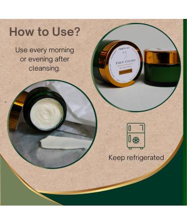 Unscented All-Natural Hydrating Face Cream | Organic Vegan Moisturizer for Sensitive Skin | Deep Hydration for Dry Skin - Buy Online on GoSupps.com