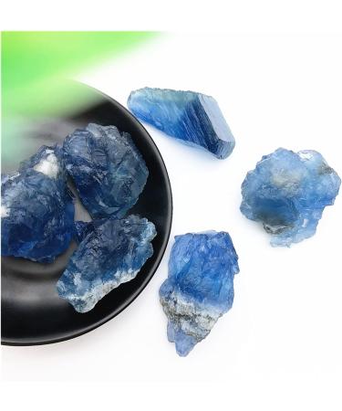 Natural Crystal Rough Beautiful 1pc Natural Blue Fluorite Quartz Crystal Raw Stone Rough Reiki Home Decoration Specimen Natural Quartz Crystal Natural Stones and Minerals - Buy Online on GoSupps.com