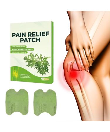 Knee Pain Relief Patches Pain Relief Patch - 20pcs Knee Patches for Pain Relief for Arthritis Natural Herbal Pain Relief Patch Promote Blood Circulation Heat Patches Relieve Knee Pain in Minutes
