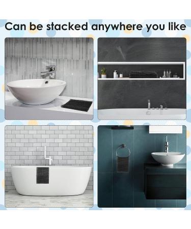 Sibba African Net Long Bath Sponge - Exfoliating Shower Body Scrubber for Daily Use (Black) - Buy Online on GoSupps.com