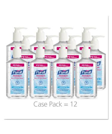 Purell 365912CT Instant Hand Sanitizer 12 oz. Pump Bottle 12/CT - Clear | Buy Now - Buy Online on GoSupps.com