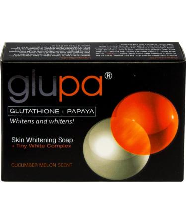 Glupa Blitz soap with glutathione & papaya more than vitamins C & E arbutin grape seed extracts 65g bar - Buy Online on GoSupps.com
