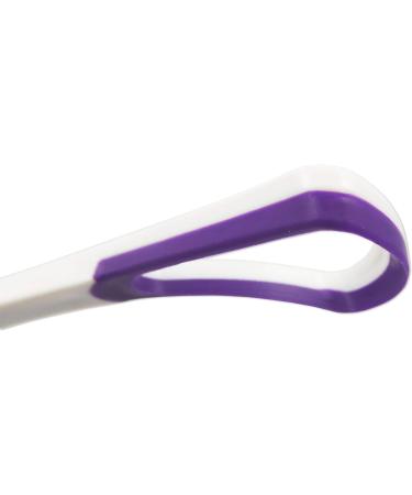 Tongue Scraper Cleaner - Soft Silicone Head (4-Pack) - Gentle Tongue Cleaning Tool - Assorted Colors - Buy Online on GoSupps.com