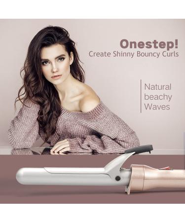 Head Curlipops Clamp Free Ceramic Curling Wand Rose Gold | Best for Effortless Curls | International Shipping Available - Buy Online on GoSupps.com