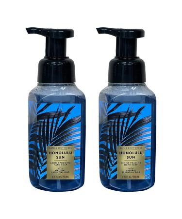 Bath and Body Works Honolulu Sun Gentle Foaming Hand Soap 2-Pack 8.75 Ounce (Honolulu Sun) (Packaging may vary) - Buy Online on GoSupps.com
