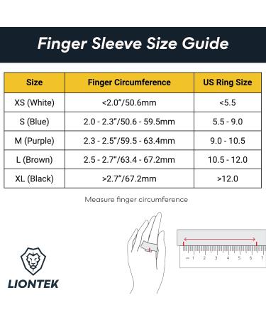 Single Finger Sleeve Pair - Compression Sports Sleeve for BJJ MMA Basketball & Weight Lifting - Large Size - Buy Online on GoSupps.com