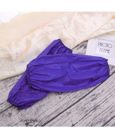 Healifty 5 Pairs Oversleeves Waterproof Kitchen Arm Cover Sleeves Oilproof PVC Forearm Protector for Dishwashing Cooking Gardening (Blue) - Buy Online on GoSupps.com