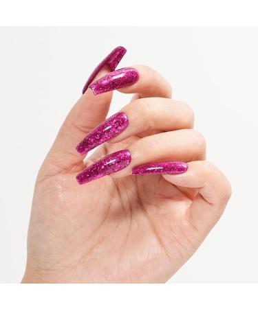 MAYCHAO Pink Glitter Gel Nail Polish 15ML Butterfly Queen Gel Polish Neutral Glitter Nail Polish Gel Soak Off UV Nail Polish Nail Art Starter Manicure Salon DIY at Home 0.5 OZ Nude Jelly - Buy Online on GoSupps.com