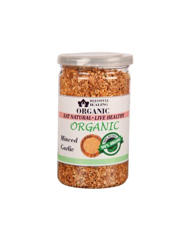 Blessfull Healing Organic Minced Garlic 100 Gram (Packing May Vary) 100 Gram 3.35 oz